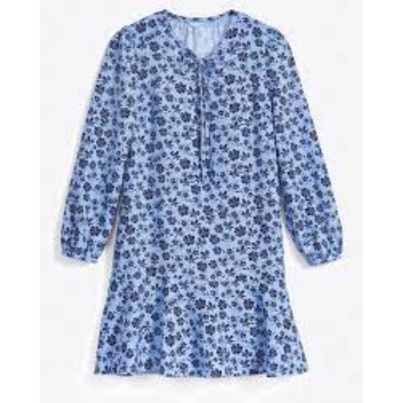 NWT Draper James Rosanne Shift Dress in Bluebell Magnolia size 2x - Picture 3 of 9